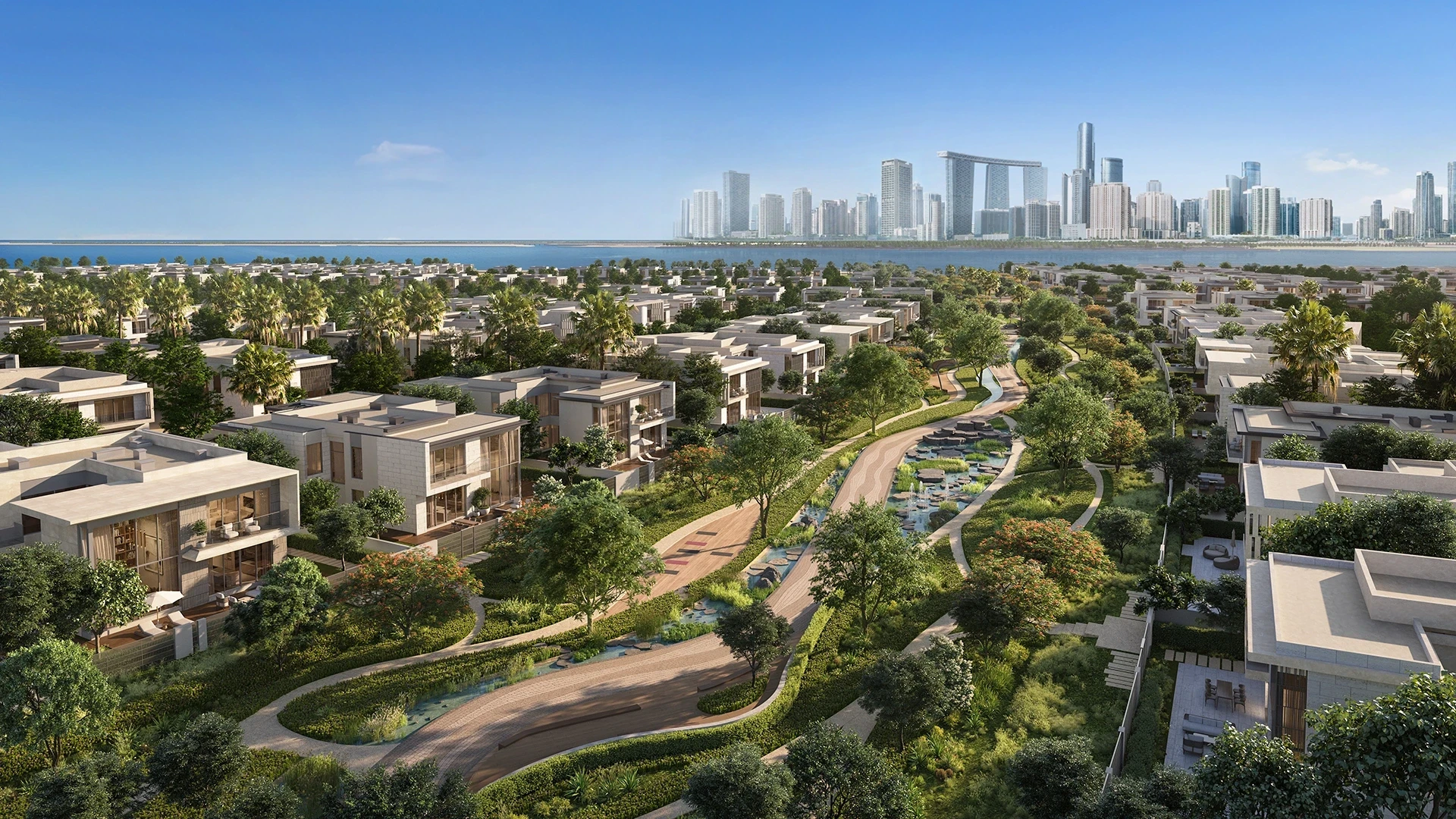 Talay residences and landscaped surroundings at Marsa Al Saadiyat