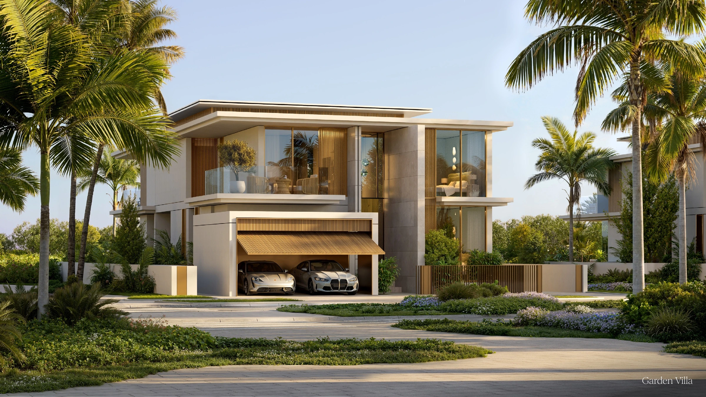 Bay Estate garden villa exterior